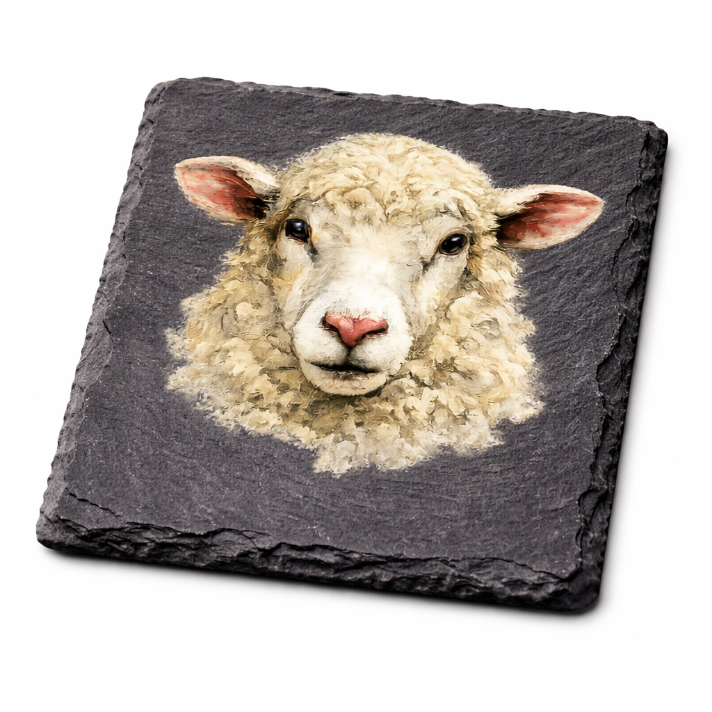 Rustic Farm Animal Collection - Sheep - UV Printed - UVSC108