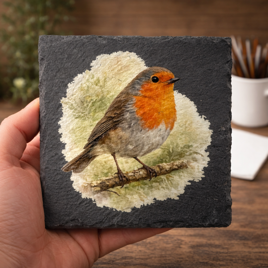 British Garden Collection - Robin - UV Printed - UVSC113